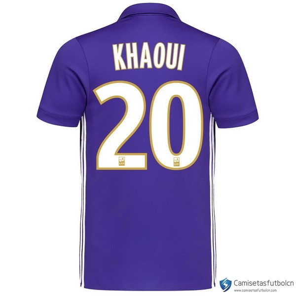 Camiseta Marsella Tercera equipo Khaoui 2017-18